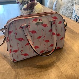 Kate Spade flamingo purse